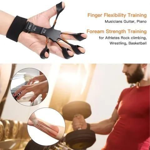 FINGER EXERCISER HAND STRENGTHENER(Pack Of 1)