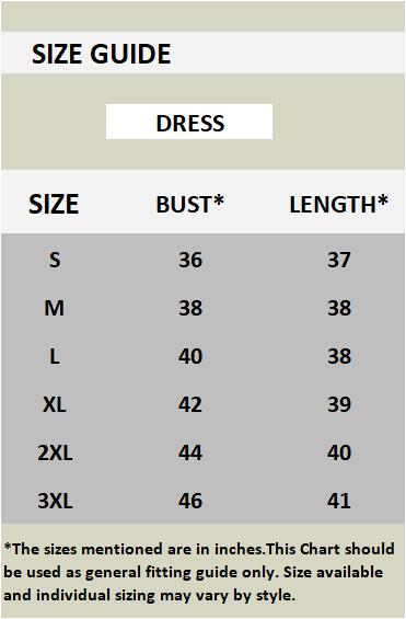 UrGear Women's Plus Size Cotton Blend Solid Round Neck Casual Dress