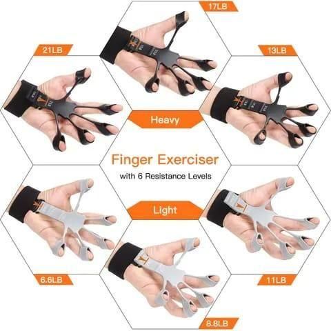 FINGER EXERCISER HAND STRENGTHENER(Pack Of 1)